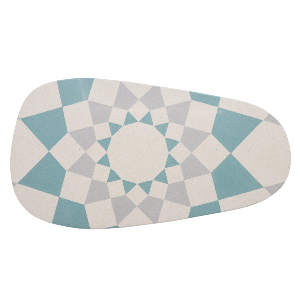 Blatt Chaya El Mina Grey Oval Platter
