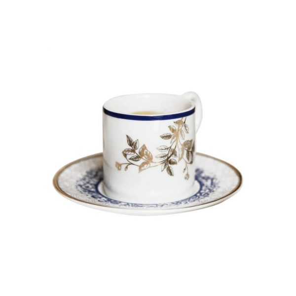 Gift Box Of 6 Kunooz Espresso Cups and Saucers