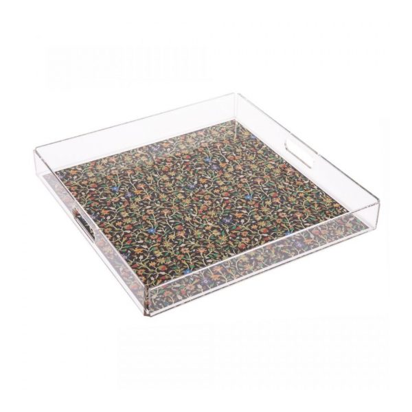 Large Black Acrylic Majestic Tray