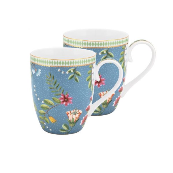 Set of 2 La Majorelle Large Mugs 350 ml