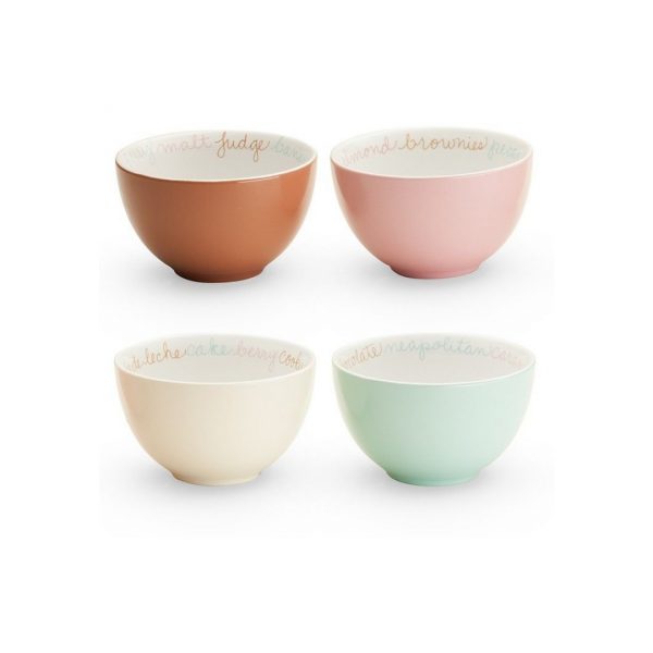 Set of 4 Ice Cream Bowls