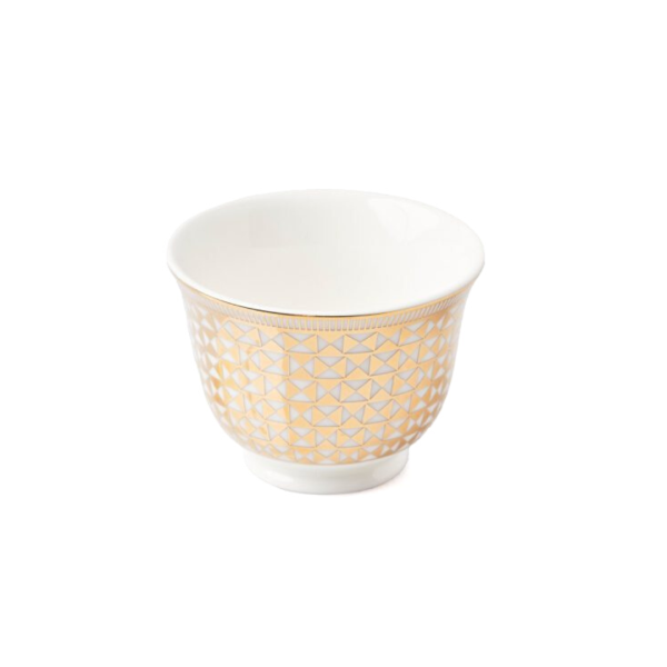 Set of 6 Studio Gold Arabic Coffee Cups