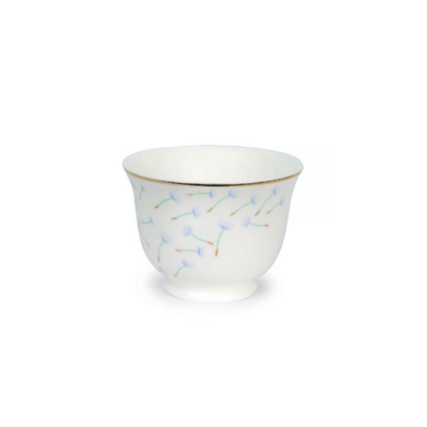 Set of 6 Floral Coffee Cups
