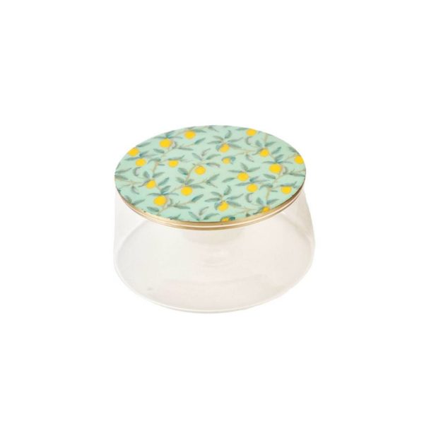 Lemon Zarina Canister Medium 15cm