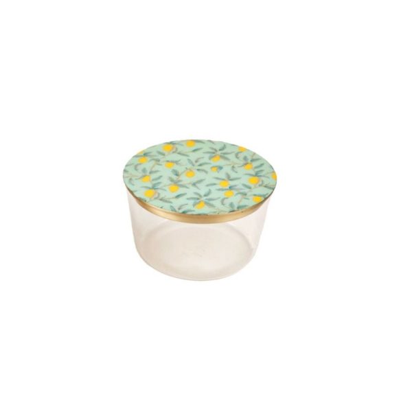 Lemon Zarina Canister Small 10cm