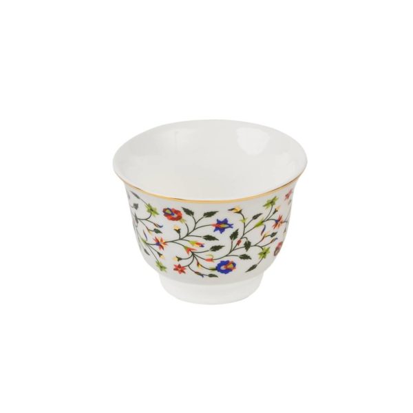Set Of 6 Taj Mahal Arabic Coffee Cups (Exclusive)