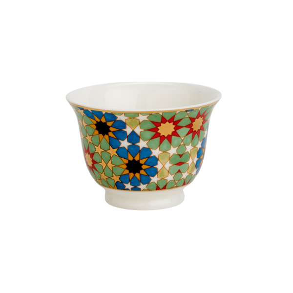 Set Of 6 Kanz Arabic Coffee Cups