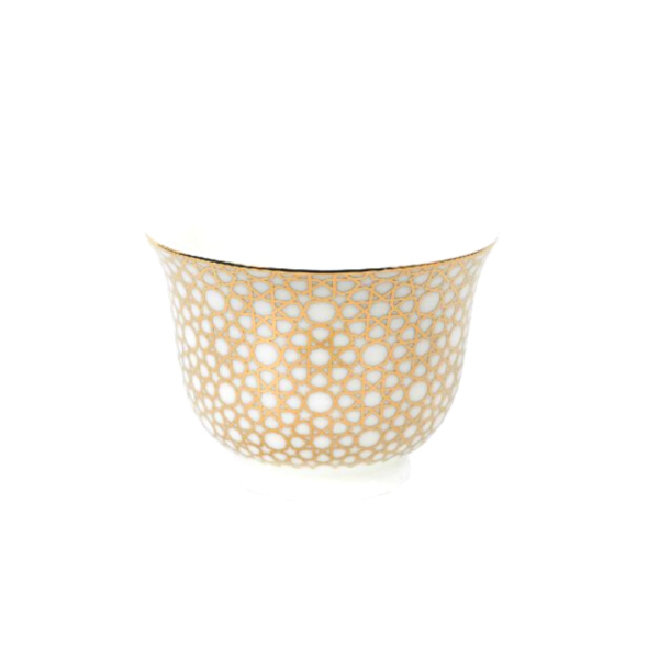 Set of 6 Arabesque Arabic Coffee Cups