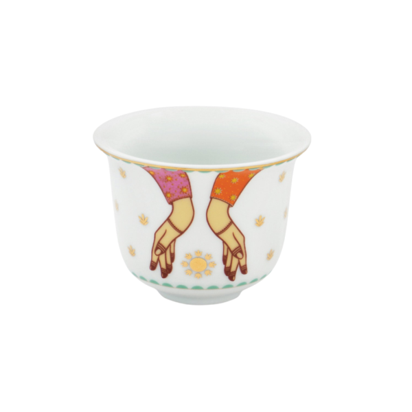 Set of 6 Hessa Arabic Coffee Cups